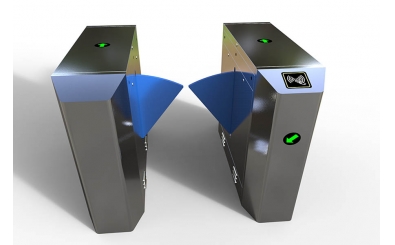 单通道桥式八角翼闸