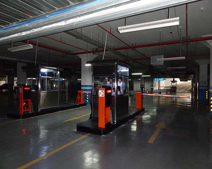 西安高铁北站应用停车场系统